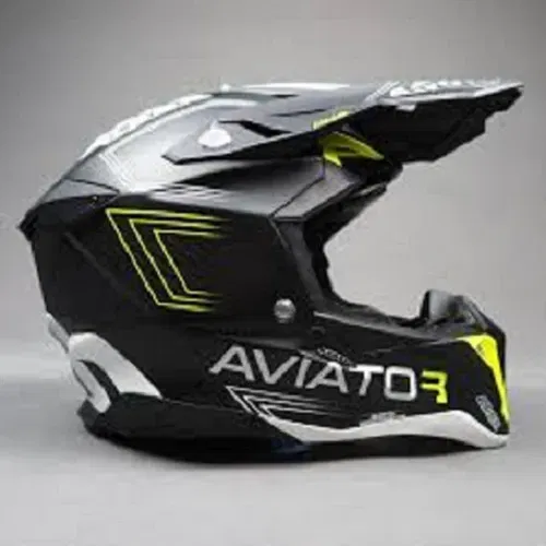 Airoh AVIATOR 3 Carbon Primal Yellow Matt (3k Carbon) Size S