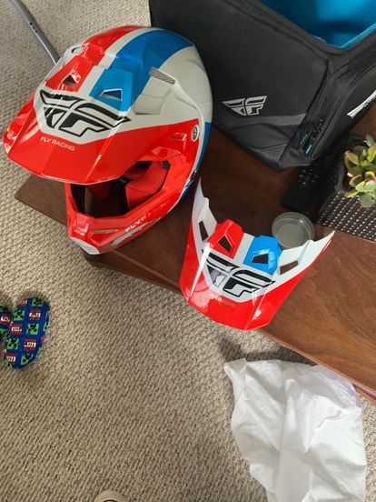 Youth Fly Racing Helmets - Size L