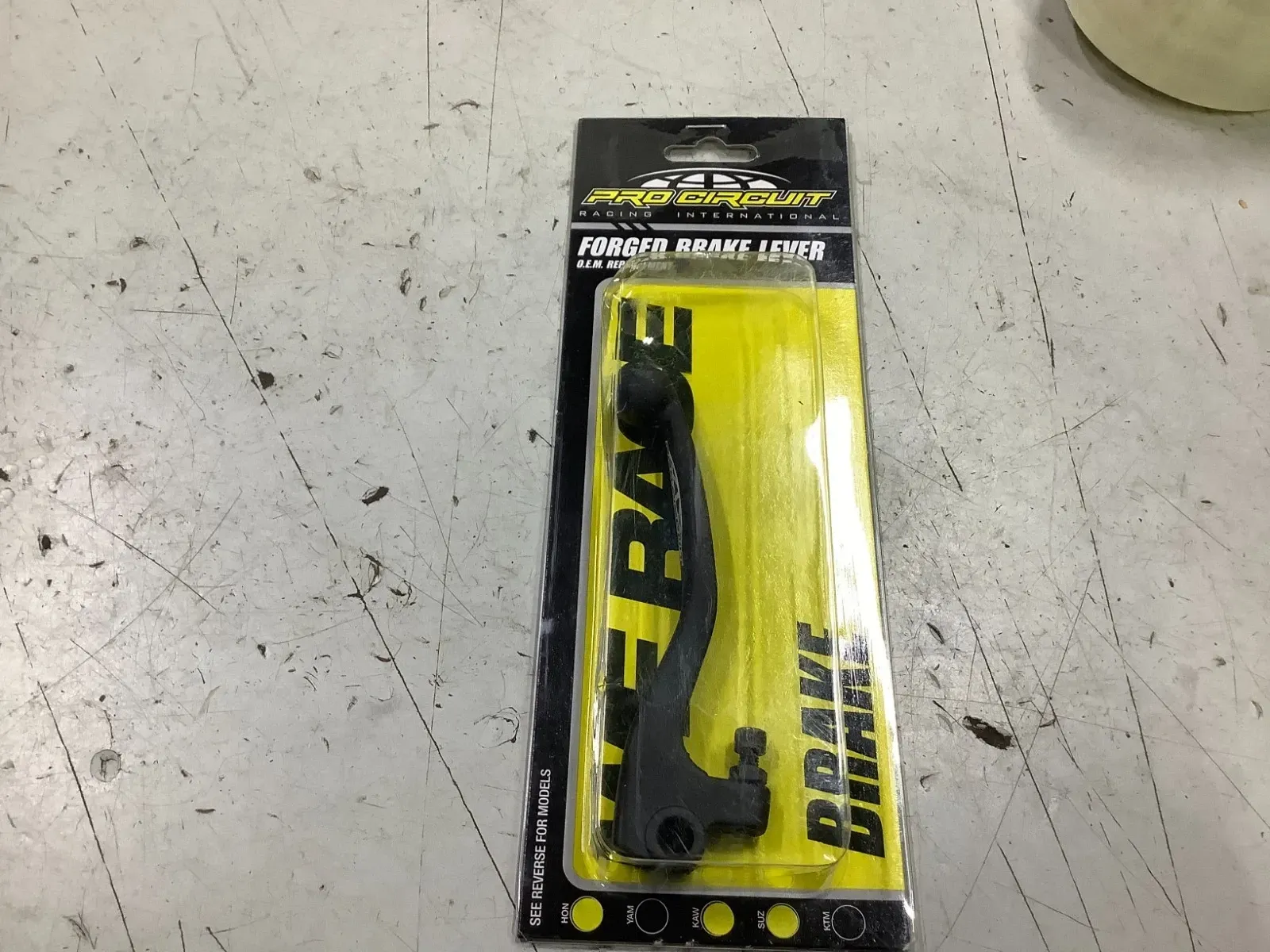 Pro Circuit PCBL 03-01-012 Brake Lever Black for Honda CRF/XR Models