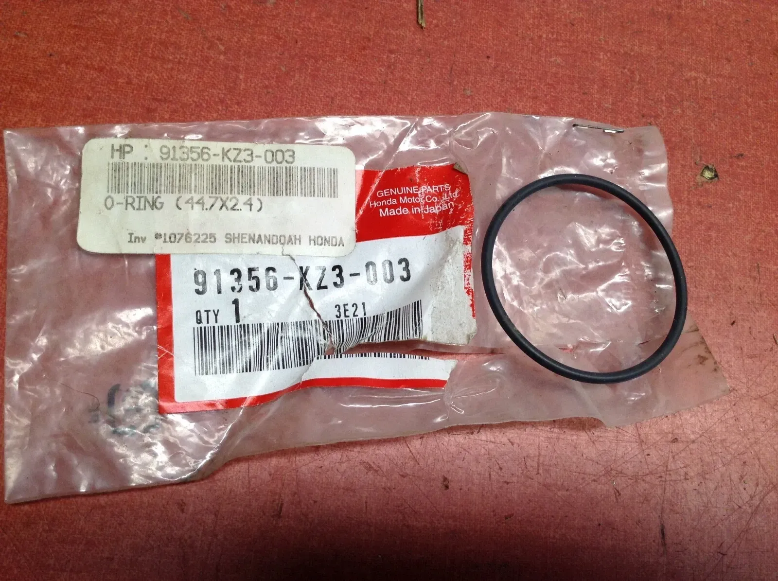 Honda CRF250 CRF450 FRONT FORK ORING OEM 91356-KZ3-003