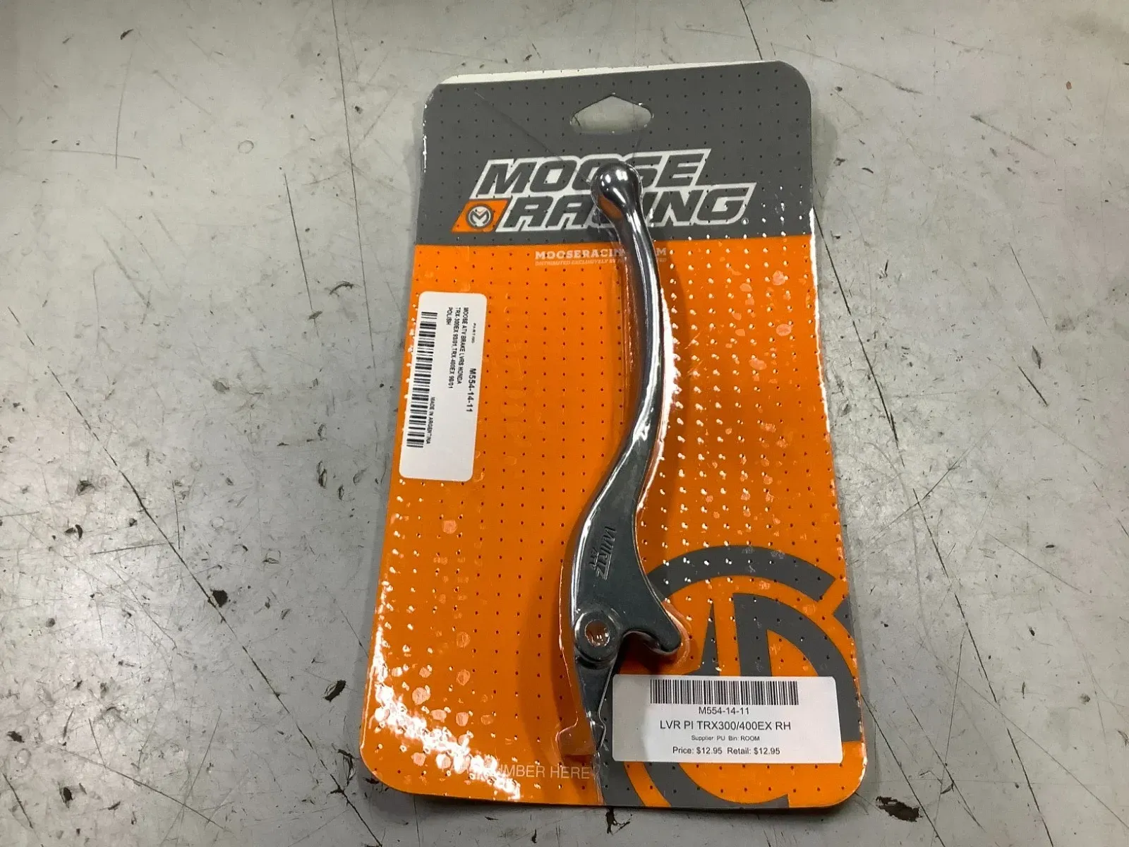 Moose Racing Aluminum Brake Lever TRX250X 2009, 2011-2014, 2016-2024 M554-14-11