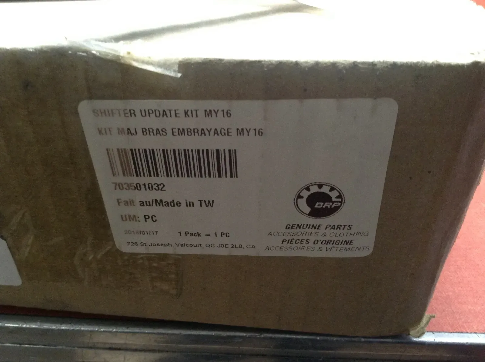 CAN-AM SHIFTER UPDATE KIT MY16 703501032 NEW BRP