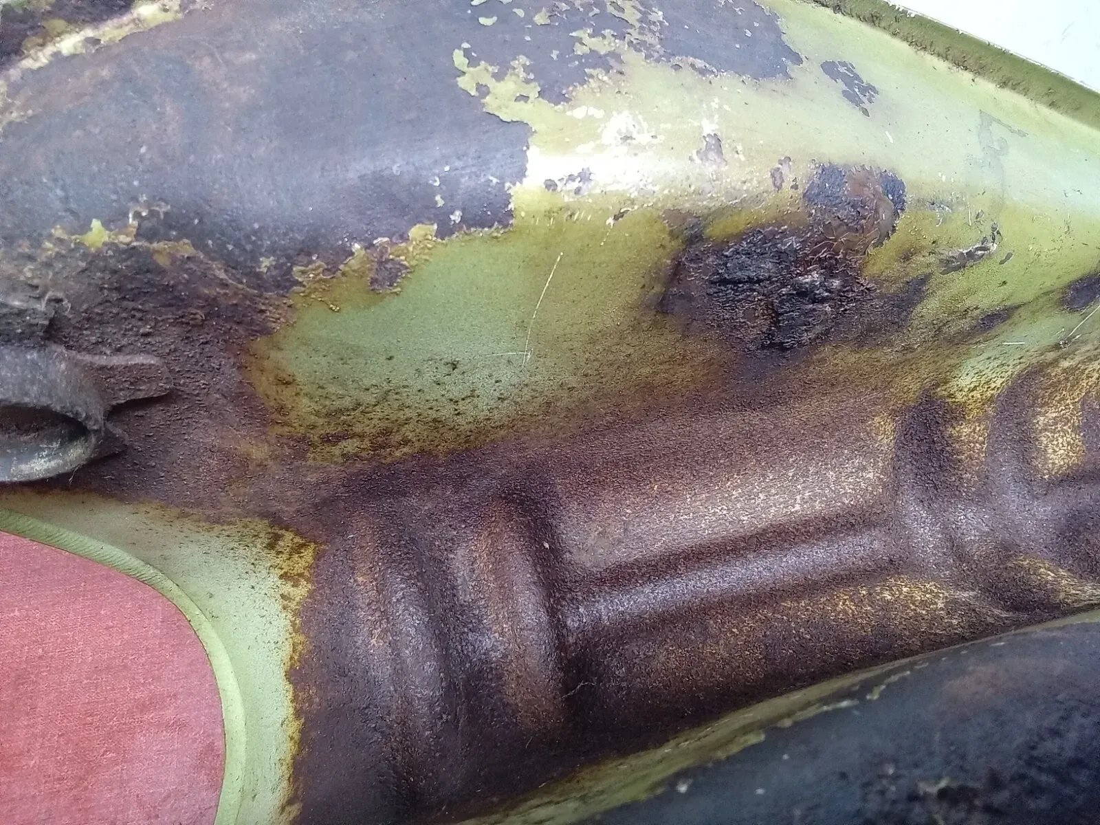 1972 72 SUZUKI TC90 TC 90 GAS FUEL TANK CELL