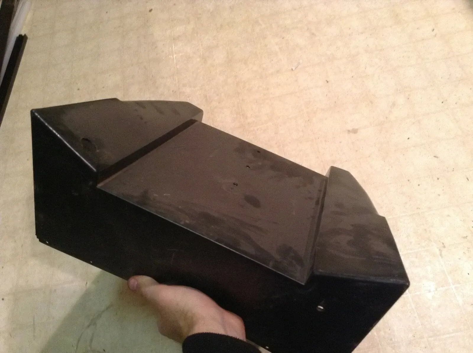 NOS BOMBARDIER OLYMIQUE BACKREST PLASTIC 572-1730