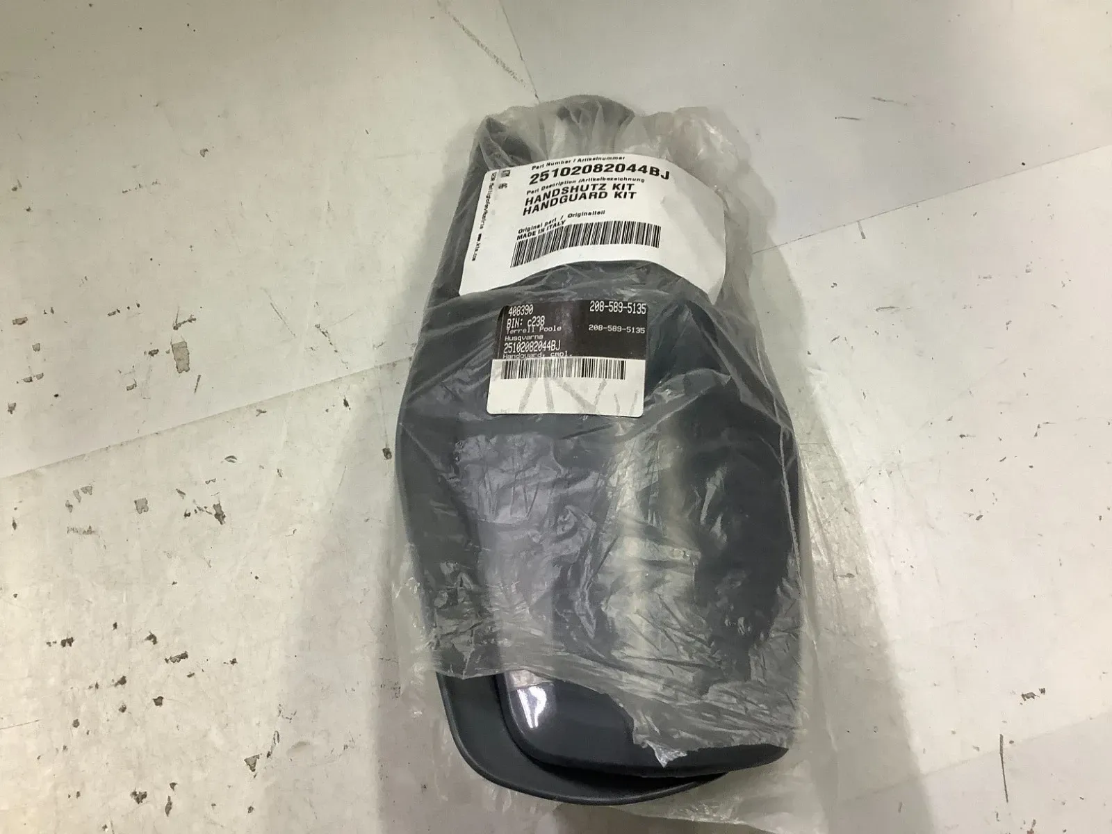 2022 Husqvarna TE150i, TE250i, TE300i OEM Handguard, Cmpl. Grey 25102082044BJ