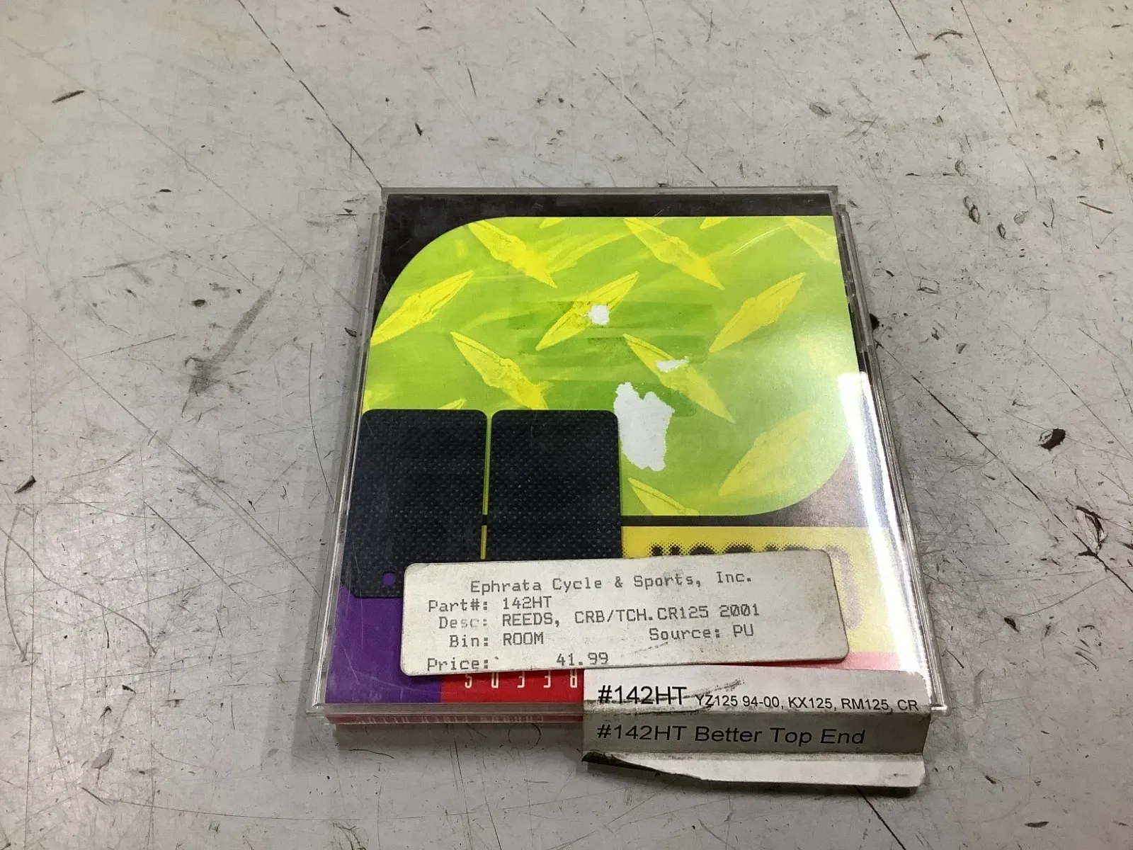 Carbon Tech Carbon Fiber Reeds 142HT Kawasaki KX125 Honda CR125 Yamaha Suzuki