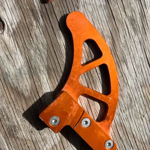 Ktm Brake Rotor Gaurds Matching Front And Rear.
