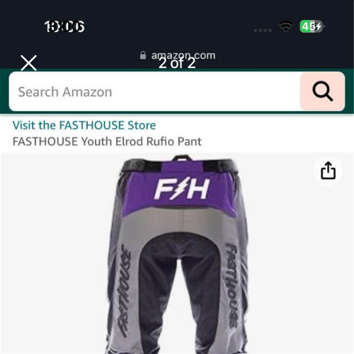 Fasthouse Youth 28 Pants 