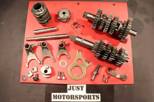2006 Honda Cr85RB Transmission Complete Gears Shafts Drum Forks