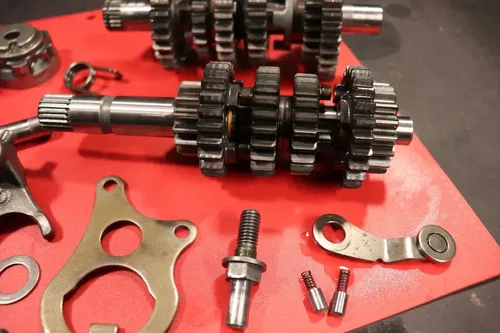 2006 Honda Cr85RB Transmission Complete Gears Shafts Drum Forks