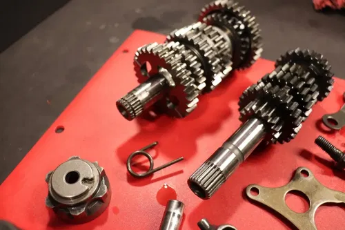2006 Honda Cr85RB Transmission Complete Gears Shafts Drum Forks