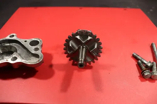 2006 Honda Cr85RB Water Pump Housing Cover Shaft Impeller