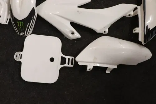2006 Honda Crf50f Plastics Set Fenders Shrouds Number Plates