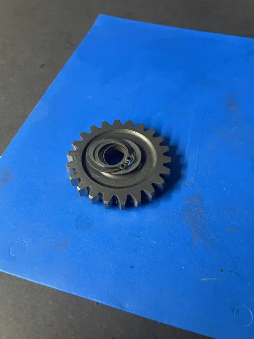 1977 Yamaha Yz400 Kickstart Kick Start Shaft Idler Gear