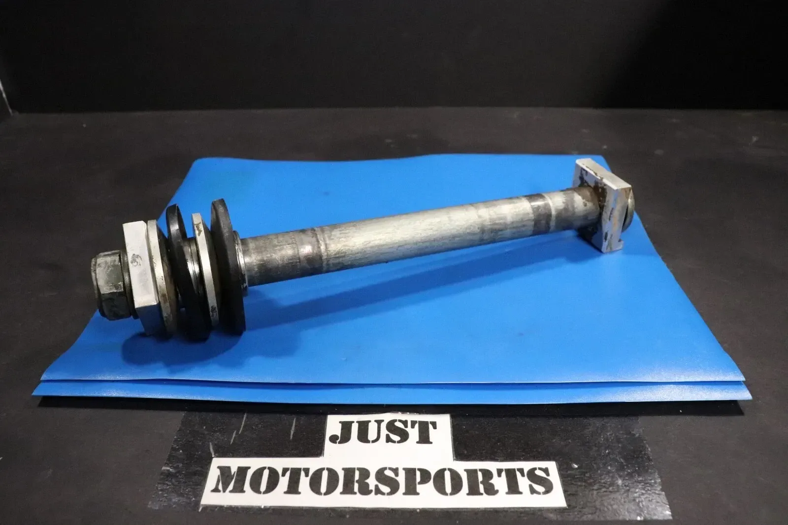 2002 Yamaha Yz250 Rear Axle Adjuster Blocks Nut Spacers