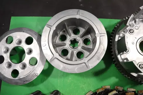 1989 Kawasaki Kx80 Complete Clutch Basket Hub Plates Springs