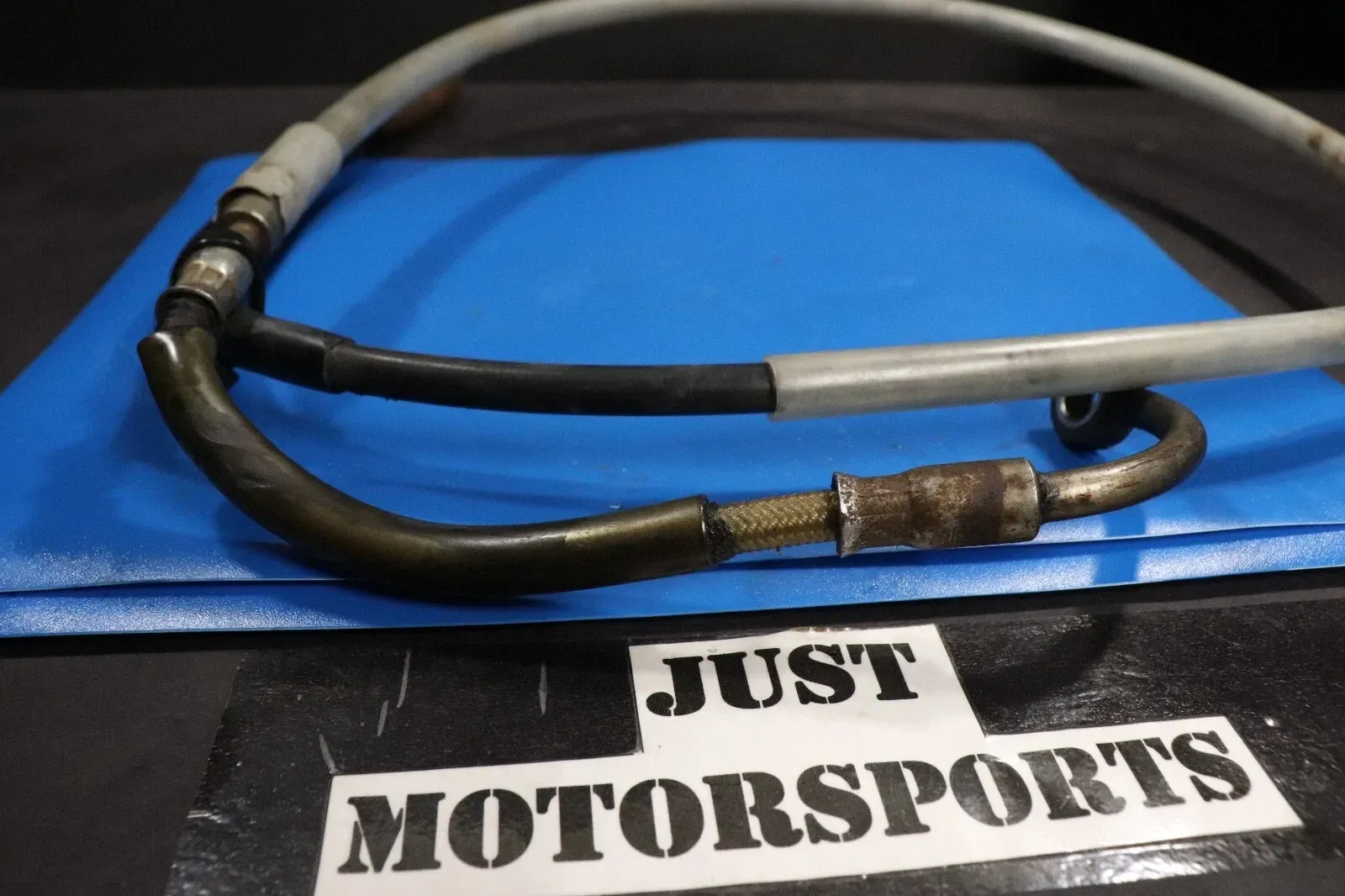 1993 Yamaha Yz125 Front Brake Hose Line