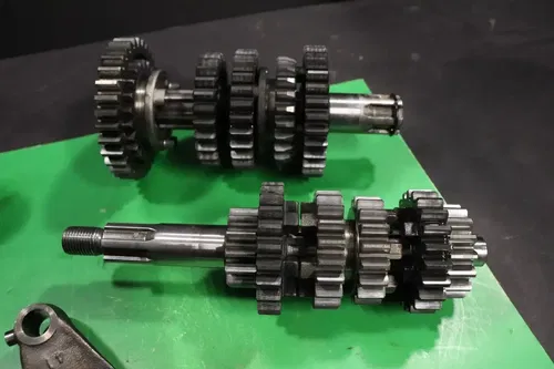 1989 Kawasaki Kx80 Transmission Complete Gears Shafts Drum Forks