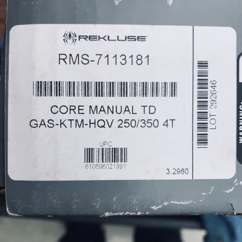 Rekluse Core Manual TD Clutch 