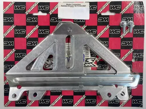 Works Connection Radiator Braces Kawasaki KX450F 2010-2011 18-297 Brand New