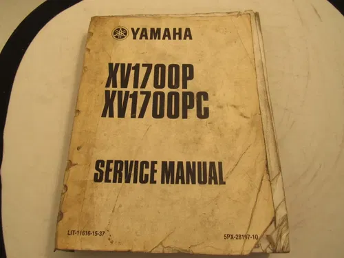2002 YAMAHA XV1700P OWNERS SERVICE MANUAL/ PART# LIT-11616-15-37