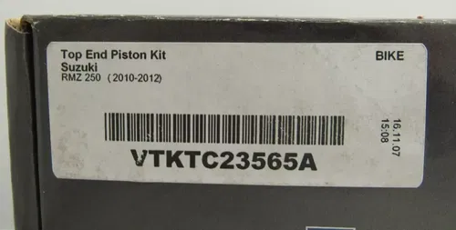 New Vertex Top End Piston Kit VTKTC23565A For Suzuki RMZ250 2010-2012 NOS