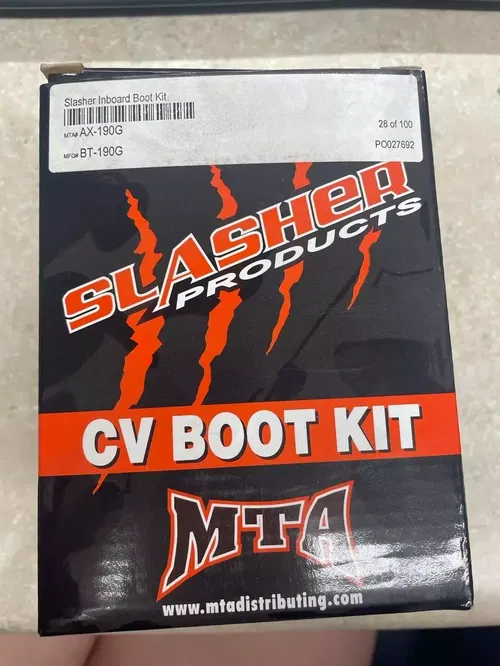 Slasher Products Slasher CV Boot Kit AX-190g