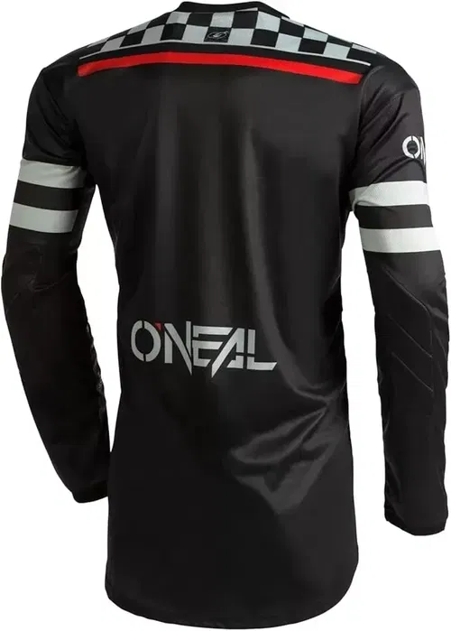 BRAND NEW NOS BOYS V NECK SQUADRON JERSEY , BLACK/GRAY YOUTH SMALL E003-412