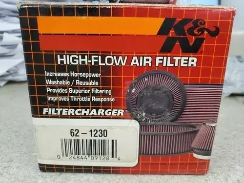 NEW OEM K&N HIGH FLOW AIR FILTER NOS 62-1230