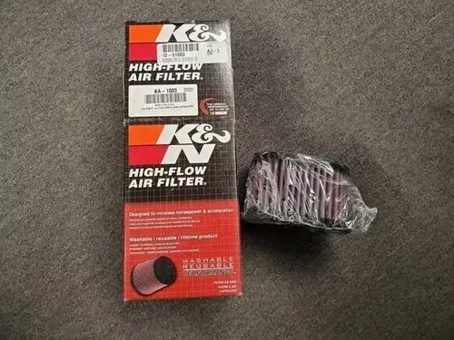 NOS OEM STILL FACTORY SEALED IN PLASTIC K&N HIGH FLOW AIR FILTER KA-1003