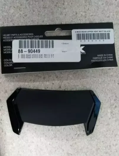 ZOX - 88-90449 - Z-MOD REAR UPPER VENT MATTE BLACK