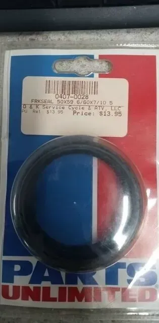 PARTS UNLIMITED - 0407-0028 - FRONT FORK SEAL SET