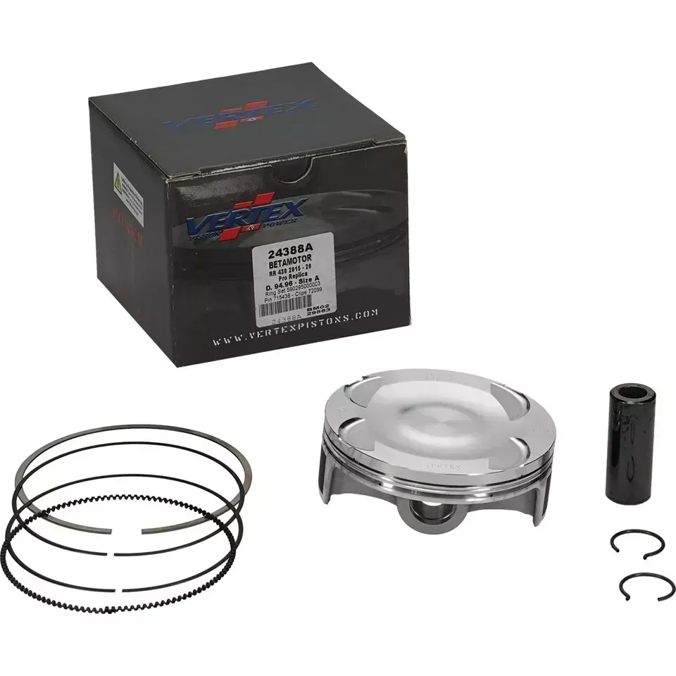 Vertex Forged Replica Piston Kit 24388A Beta RR 430 2015-2020 94.96mm Size A