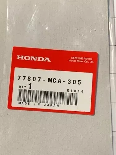 77807-MCA-305 NOS Honda Mark, Airbag Label