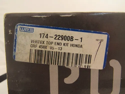 Vertex VTKTC22900B-1 Honda 2005-2015 CRF450X Top End Piston Kit + Camchain NOS