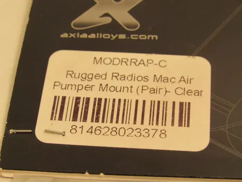 Axia Alloys Rugged Radios MAC-AIR Pumper Mount (PAIR) Silver, MODRRAP-C NOS