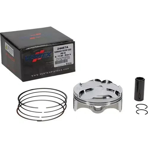 New Vertex Forged High Compression Piston Kit 24457A 77.95 Kawasaki KX 250F 2020