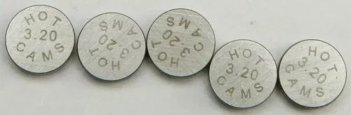 Genuine Hot Cams 5PK1000320 10.00mmx3.2 Valve 5pk Engine Shim Kit NOS 5PK1000320