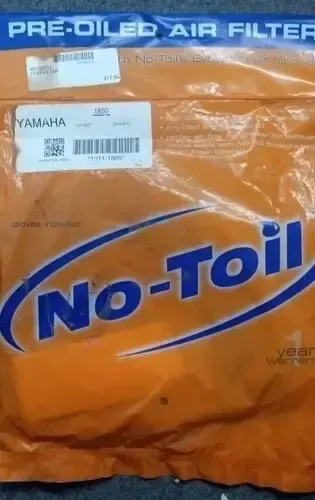 NO-TOIL 1011-1885 YAMAHA PRE-OILED AIR FILTER