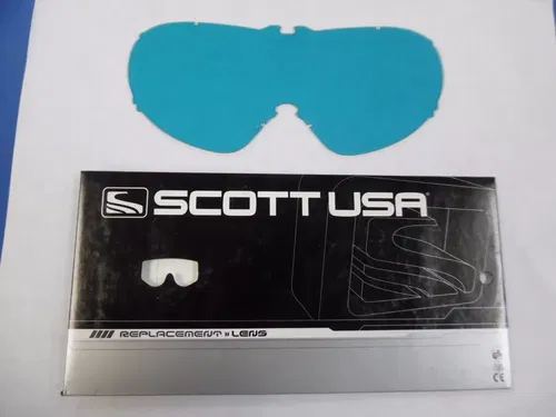 BIN12:D 06-122 09-0380-01-0 SCOTT REPLACEMENT LEXAN LENS BLUE AMP FOR VOLTAGE R