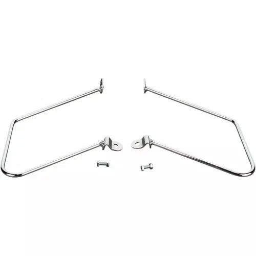 Cobra - 02-6130 - Saddlebag Supports, Chrome