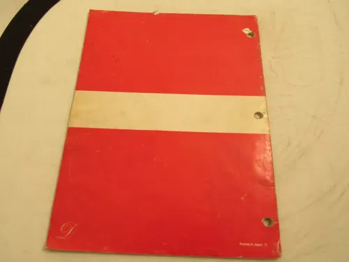 1983 SUZUKI JR 50 OWNERS SERVICE MANUAL/ PART# 99500-20090-03E