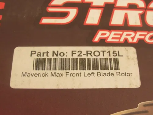 Streamline Front Left Brake Rotor 2013-2016 Can Am Maverick Max 1000 F2-ROT15L