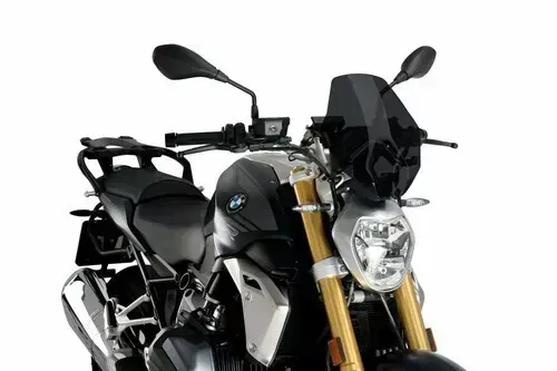Genuine PUIG SPORT-OEM Windscreen Dark Smoke Tint BMW R1250 R 2019-2023 NOS