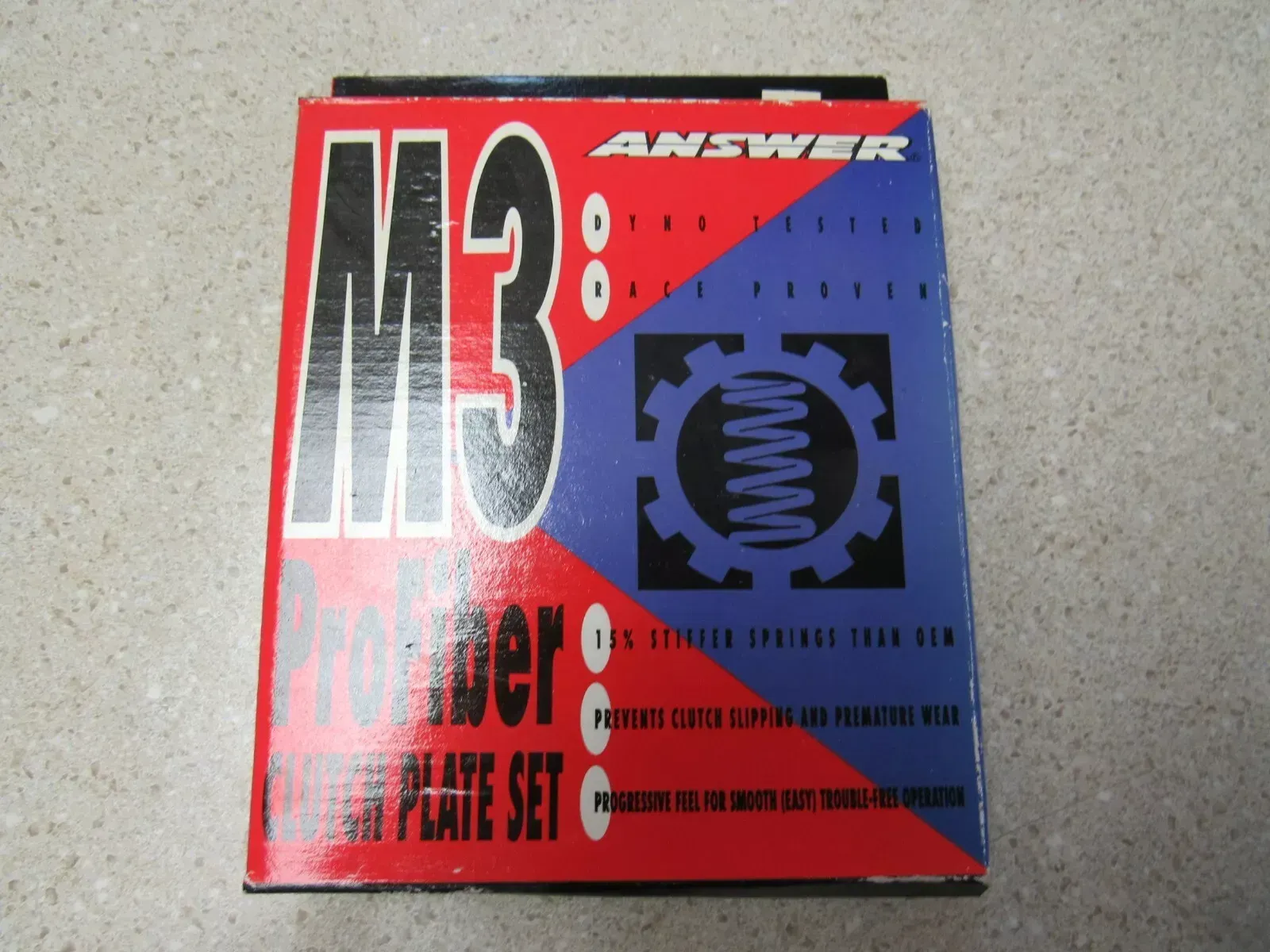 ANSWER-09-6215- M3 PRO FIBER CLUTCH PLATE SET - N.O.S.