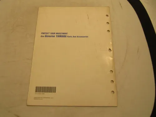 2000 YAMAHA YFM400 KODIAK GENUINE OEM SERVICE MANUAL/ PART# LIT-11616-13-39