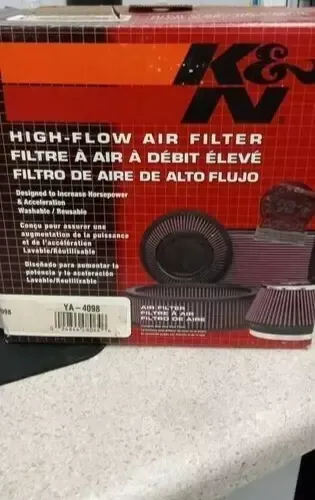 K&N - YA-4098 - HIGH FLOW AIR FILTER