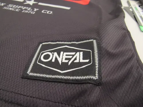Oneal 2024 Youth Element Small Squadron Motocross Offroad Jersey - Black/Grey S