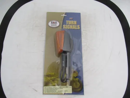 K&S 25‑3026 Rear Turn Signal – Amber Lens | Suzuki DR/GSX Rear