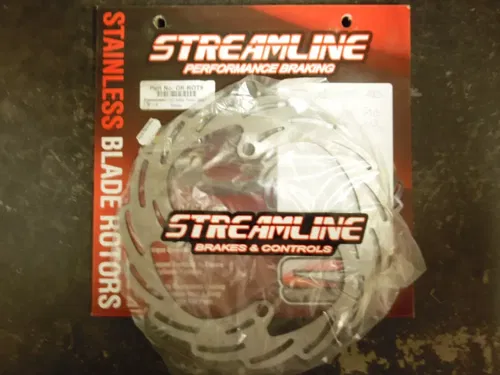 DF-ROT6 SUZUKI FRONT ROTOR WAVE STREAMLINE BRAND NEW UNUSED STAINLESS STEEL